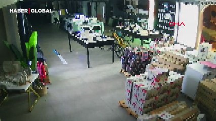 3,5 milyon TL'lik hırsızlık kamerada