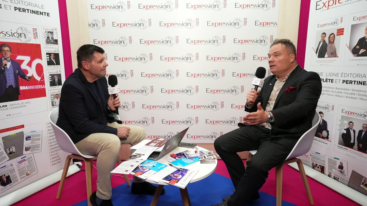 Salon RENT 2024 - Marc JULIEN Président de Agences Réunies