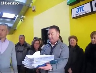 Sicurezza sulle strade del Fucino, raccolte 15.560 firme