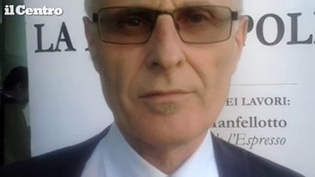 I dialoghi dell'Espresso all'Aquila, Di Nicola: il primo passo ? il rispetto delle regole