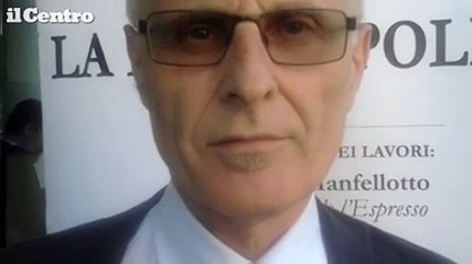 I dialoghi dell'Espresso all'Aquila, Di Nicola: il primo passo ? il rispetto delle regole