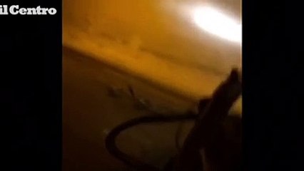 Teramo, i soccorsi nella galleria dopo l'incidente