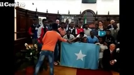 La Somalia arriva all'Aquila, allenamenti in citt? per la squadra di rifugiati politici