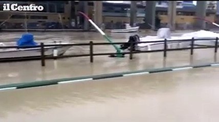 Pescara, esonda il fiume, ? emergenza allagamenti