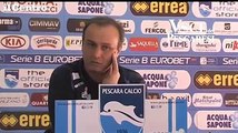 Pasquale Marino prima di Pescara-Carpi: 