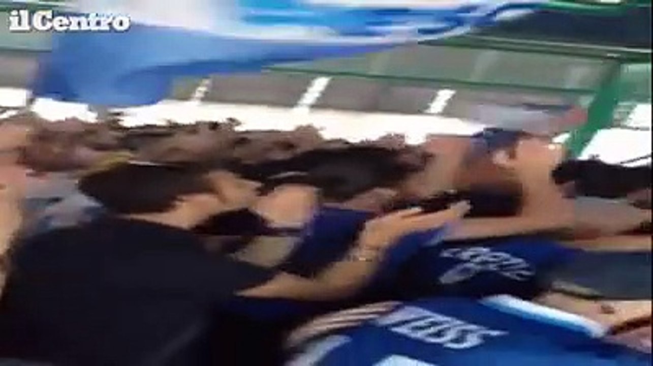 Pescara: mille in delirio per Marino, fischi per Zeman