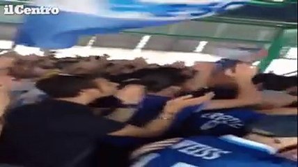 Pescara: mille in delirio per Marino, fischi per Zeman