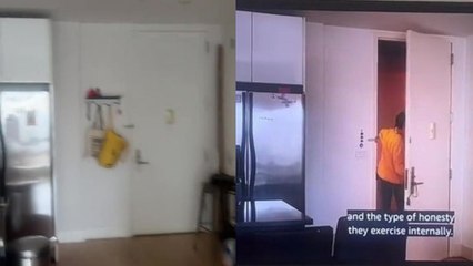 „Ich habe ferngesehen und mein Wohnzimmer in einer Sendung gesehen“