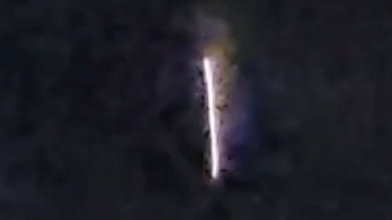 "I spotted UFO hovering over my neighbour's house"