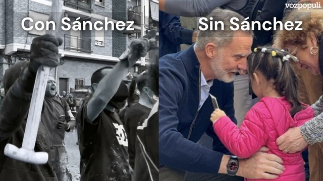 De los insultos con Sánchez a los aplausos y abrazos sin él: los Reyes vuelven a Valencia con las víctimas de la DANA