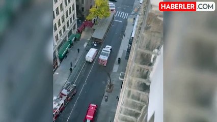 Kamyon inşaat iskelesine çarptı: 1'i ağır 3 yaralı