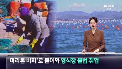 ‘마라톤 비자’로 들어와 양식장 불법 취업한 케냐 선수들
