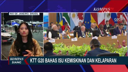Hadiri KTT G20, Presiden Prabowo dan Pemimpin Negara Lainnya Bahas Isu Kemiskinan dan Kelaparan