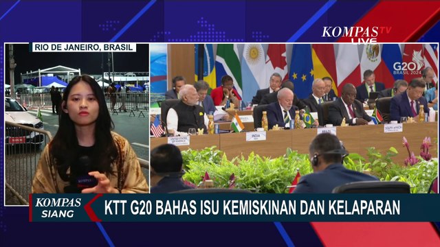 Hadiri KTT G20, Presiden Prabowo dan Pemimpin Negara Lainnya Bahas Isu Kemiskinan dan Kelaparan