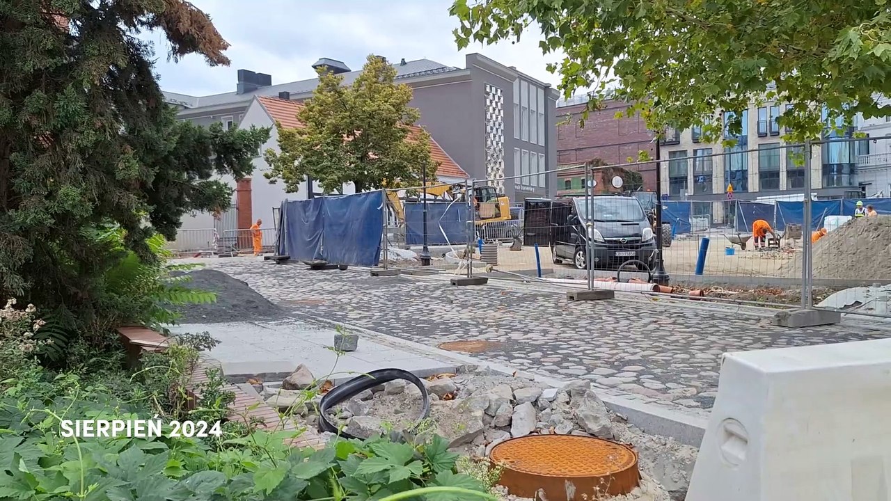 Prace na Rybim Rynku w Bydgoszczy dobiegają końca