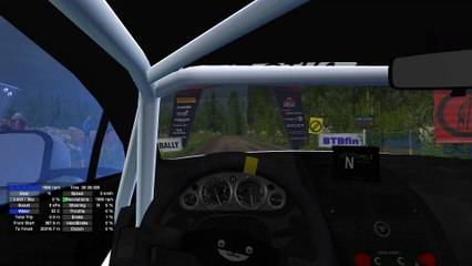 Richard Burns Rally RWD: Paijala I, in an Aston Martin Vantage RGT (Moza R5 Wheel)
