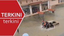 [TERKINI] Luruan monsoon, Kemaman mula dilanda banjir
