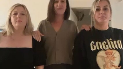 Woman tries a viral dance trend with her friends but ends up falling