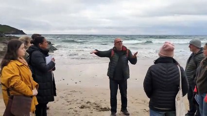 Booker Prize nominated author Wyl Menmuir stages outdoor writing workshop as part of the Be Newquay Festival