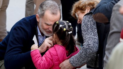 Los reyes visitan Chiva tras los graves acontecimientos de su visita a Paiporta