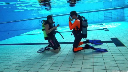 "Learning Scuba 3" - Trailer – Frogwomen Meg and Scarlett [Video 42 of Project F]