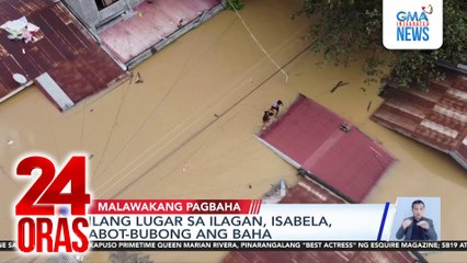 Ekta-ektaryang palayan sa Nueva Ecija, pinalubog ng Super Bagyong Pepito | 24 Oras