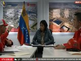 Vpdta. Delcy Rodriguez sostiene encuentro con directivos de Petrocedeño para el refuerzo laboral