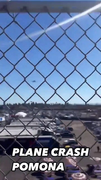 Plane Crashing into Packed Parking Lot