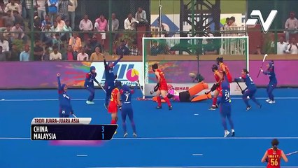 Malaysia pamer peningkatan prestasi di separuh akhir Trofi Juara-Juara Asia walaupun tewas kepada China