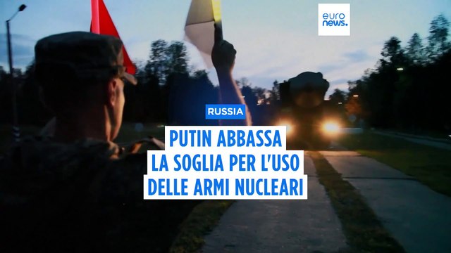 Putin aggiorna la dottrina nucleare: possibile rispondere con armi atomiche a missili da Ucraina