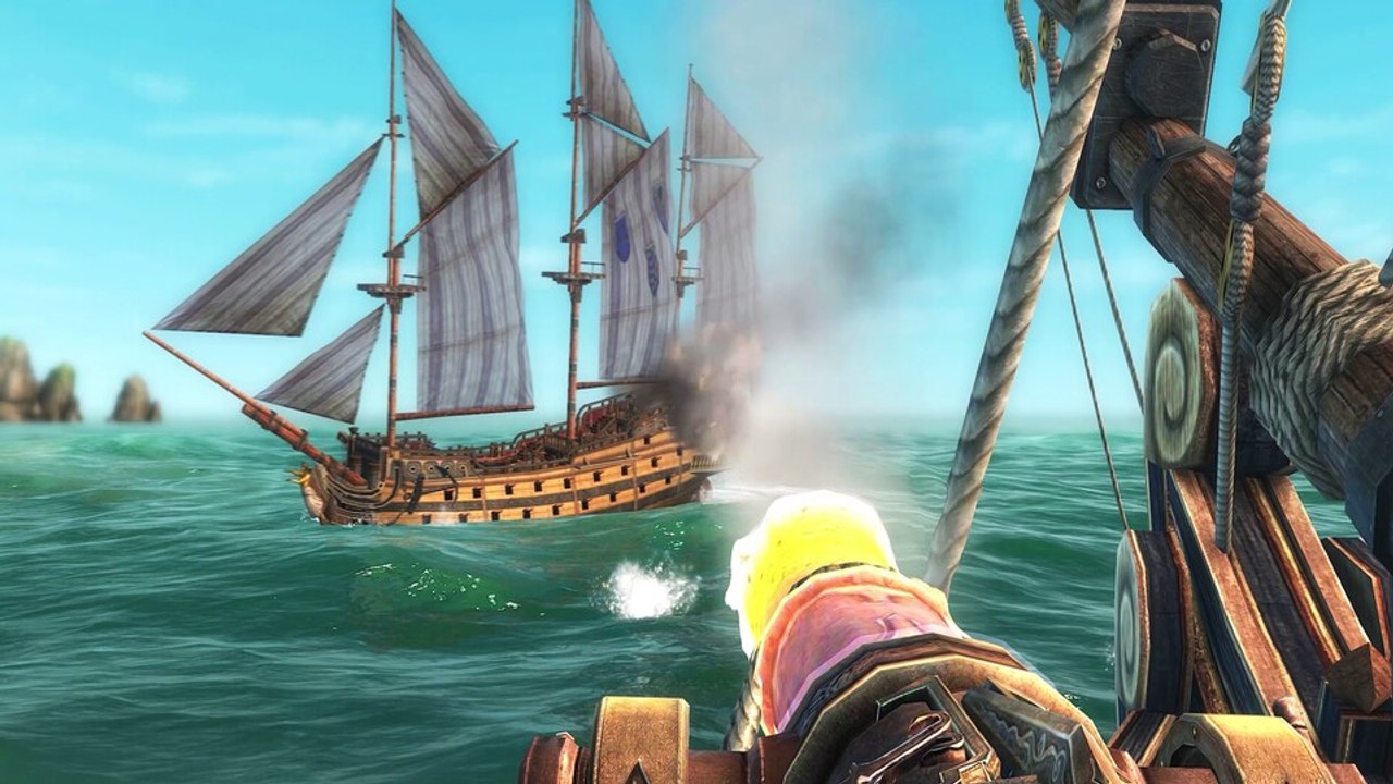 Der Trailer zu Captain Blood überspringt die Story, um gleich zum aufregenden Teil zu kommen