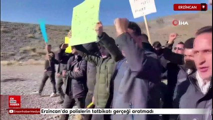 Erzincan'da polislerin tatbikatı gerçeği aratmadı