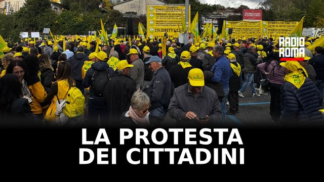 Biodigestore di Casal Selce, la protesta dei cittadini sotto alla Regione Lazio