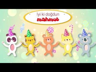 İyi ki Doğdun MAHMUT - İsme Özel Kırmızı Balık Doğum Günü Şarkısı