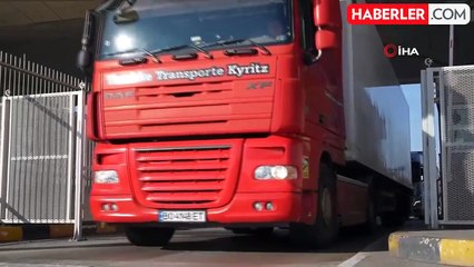 Edirne Sınır Kapılarında Tır Kuyrukları 4 Gündür Bitmiyor
