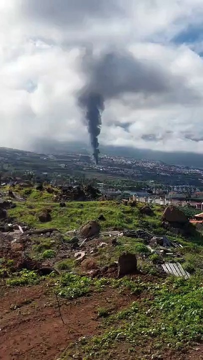 Incendio en la orotava