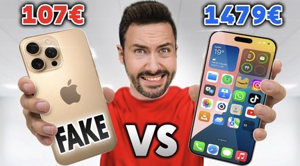 J'ai acheté un Faux iPhone 16 Pro Max à 107€ ! (c'est abusé)