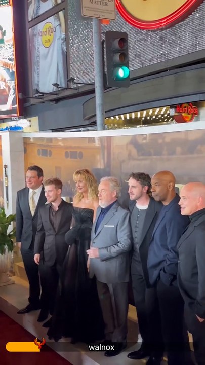Cast and Crew of GladiatorII Strike a Pose at L.A. Premiere ❤️