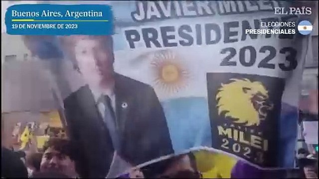 Javier Milei gana la segunda vuelta (2023)