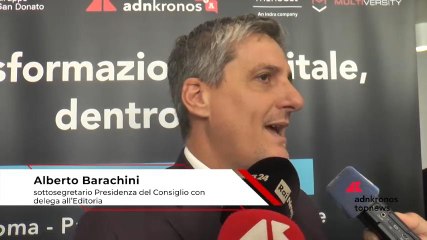 Adnkronos Q&A, on. Barachini: "L’obiettivo è trovare un equilibrio tra tecnologia e informazione certificata”
