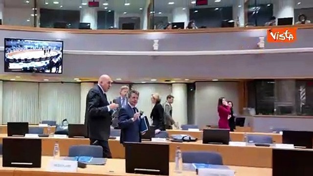Crosetto a Bruxelles per il Consiglio europeo Affari Esteri e Difesa