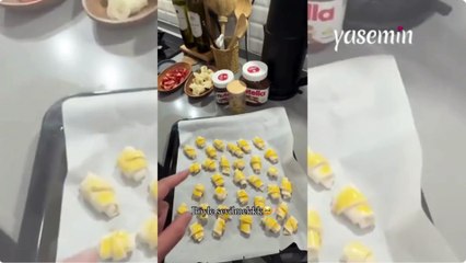 Hasta eşini sevdiği tatlıyı yaparak mutlu etti: "Ona böyle bir şey yapmak istedim çünkü..."