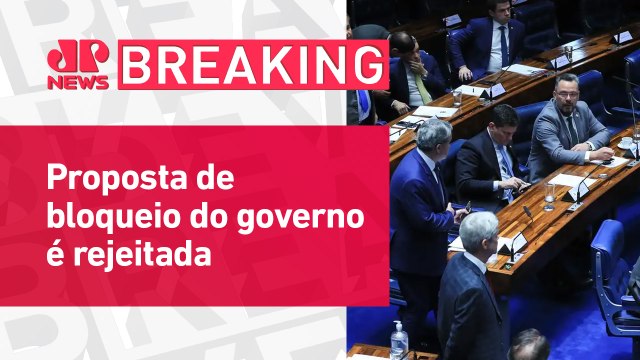 Senadores aprovam projeto das emendas parlamentares | BREAKING NEWS