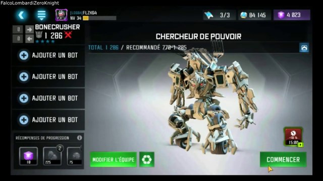 Transformers Forgés d'Acier (Walkthrough FR) épisode 17: Chercheur de pouvoir (100%)