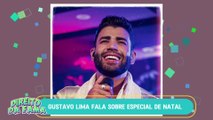 Gustavo Lima revela detalhes do seu especial de Natal no SBT.