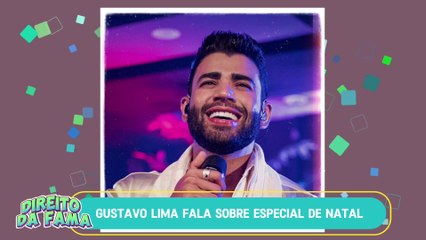 Gustavo Lima revela detalhes do seu especial de Natal no SBT.
