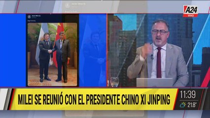 🤝 JAVIER MILEI PROFUNDIZA RELACIONES CON CHINA EN LA CUMBRE DEL G20