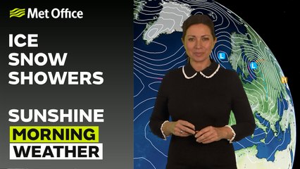 Met Office Wednesday morning weather forecast 20/11/2024 - Becoming drier but still cold