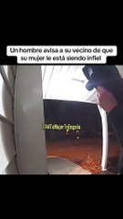 Video: ¿Chismoso? Un hombre le contó a su ‘vecino’ que su esposa le era infiel