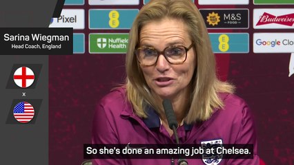 Lionesses boss Wiegman looks ahead to clash with 'impressive' Hayes